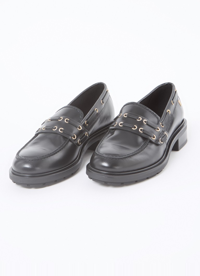 Mocassins de couro Tommy Hilfiger