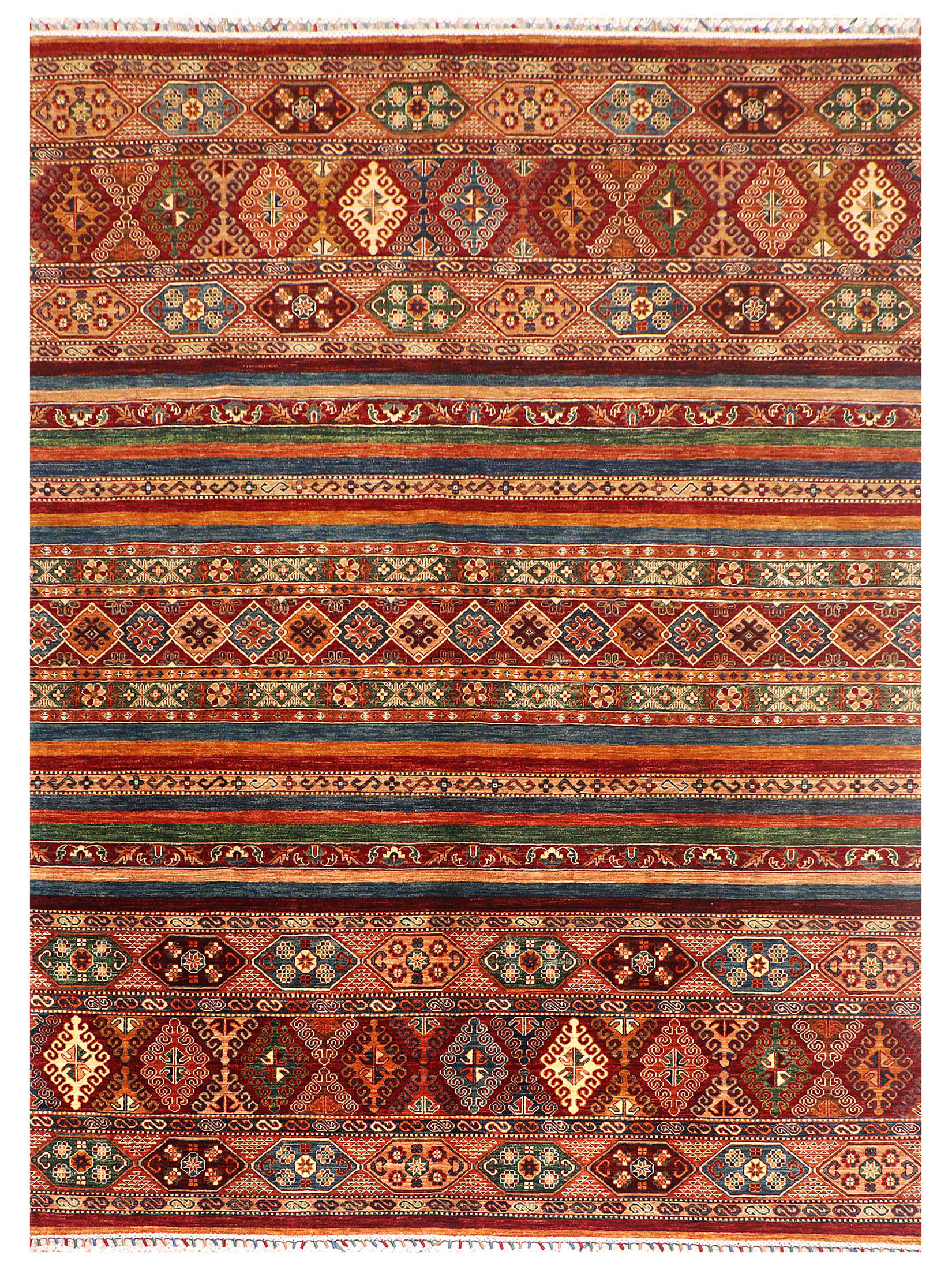 Chobi Schal ca. 216 x 299 cm, Unikat / Einzelstück