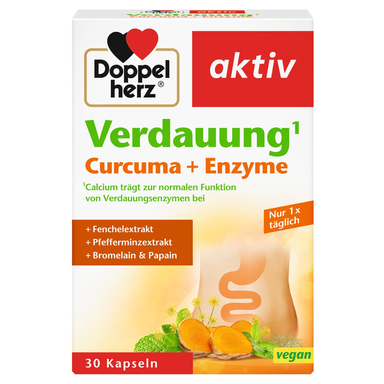 Verdauung Curcuma+Enzyme Kapseln