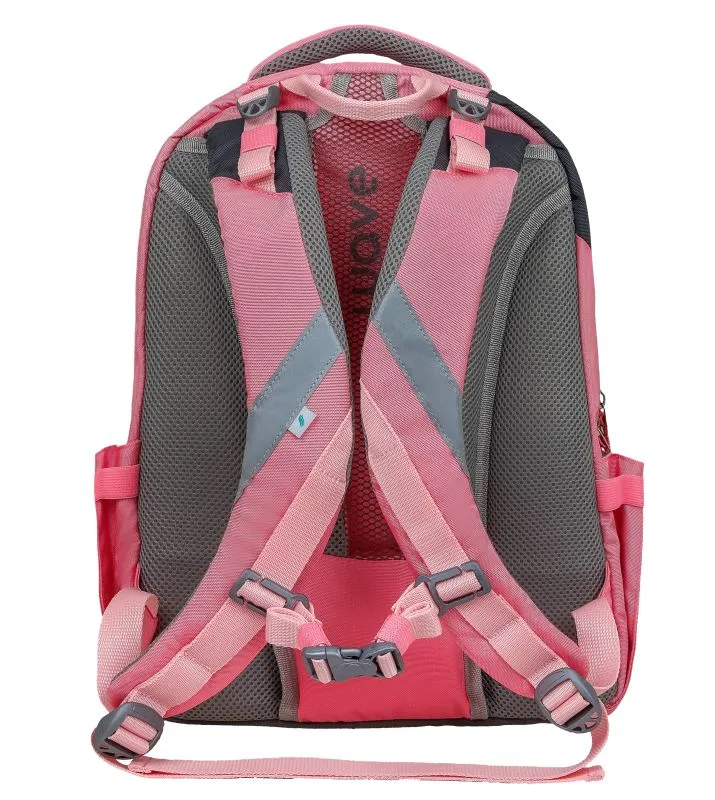 Wave Prime Schulrucksack - Pinky