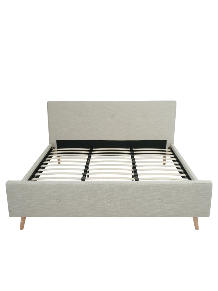 MCW Polsterbett J98 mit Lattenrost, 180x200cm creme-beige günstig kaufen onesize