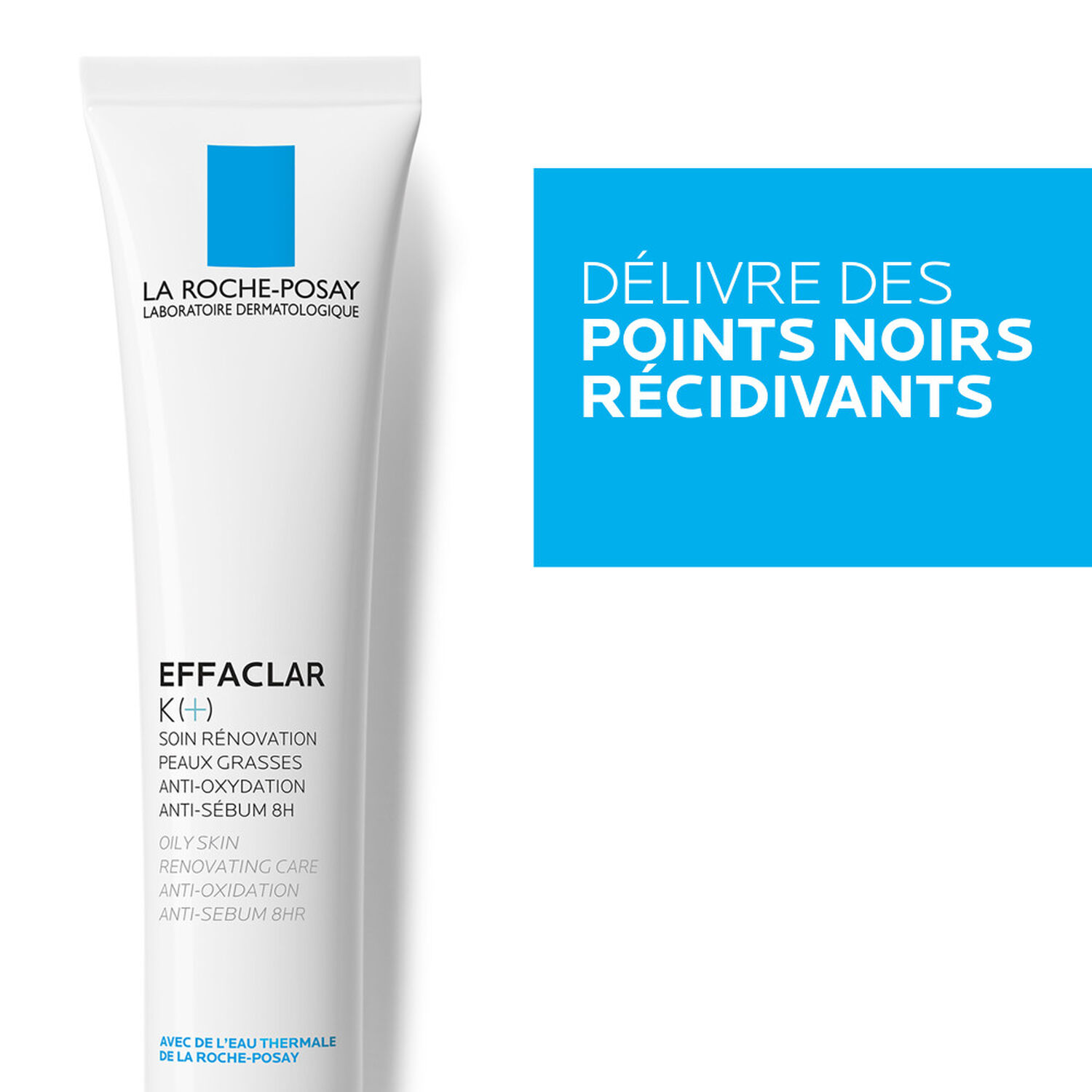 la roche-posay Effaclar K + Soin Rénovation 40 ml
