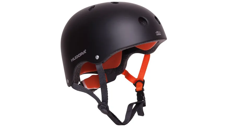 Hudora - Skaterhelm anthrazit Größe 56-60