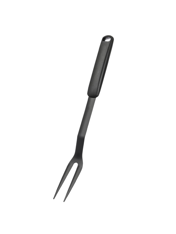 GAUMENKICK 3er Set Grillbesteckset PURO Grillzange Grillwender Grillgabel in schwarz günstig kaufen onesize