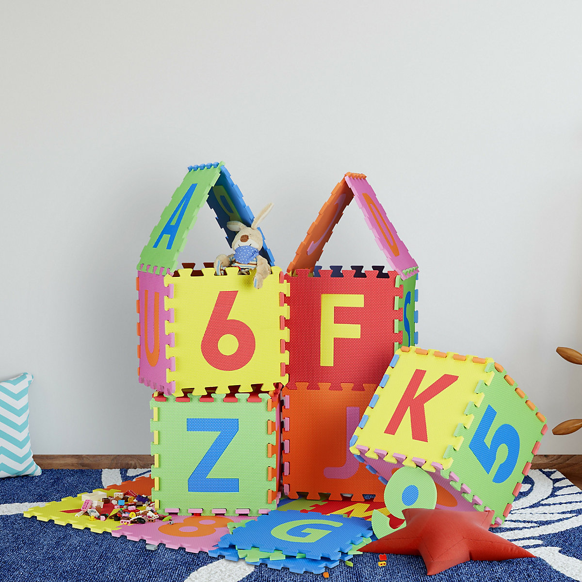 Spielmatte Puzzle 86-teiliges Set