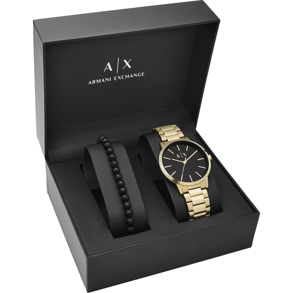Armani Exchange Montre pour hommes Acier inoxydable Montre
