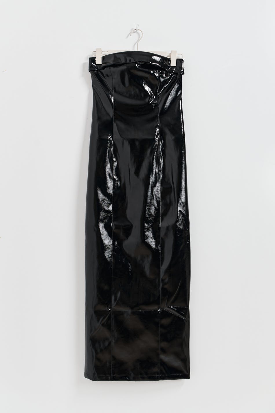 Patent pu dress