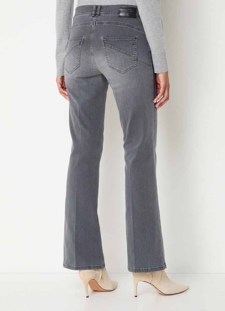 Gardeur Zuri high waist bootcut jeans in lyocell blend with colored wash