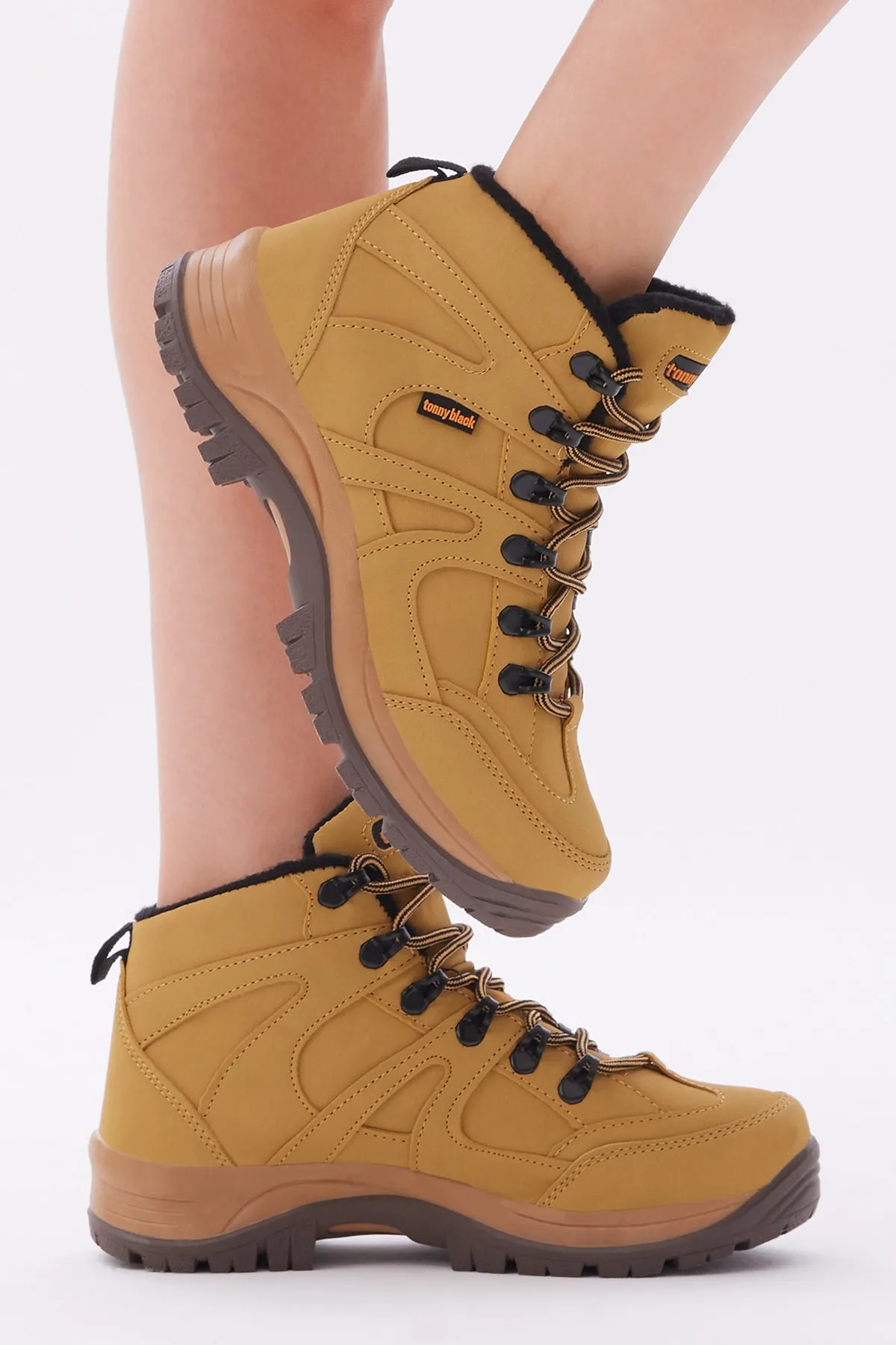Tonny Black  Unisex Kamel Trekkingstiefel V2rts