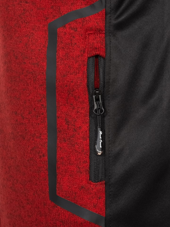 Rock Creek Fleecejacke in Dunkelgrün günstig kaufen