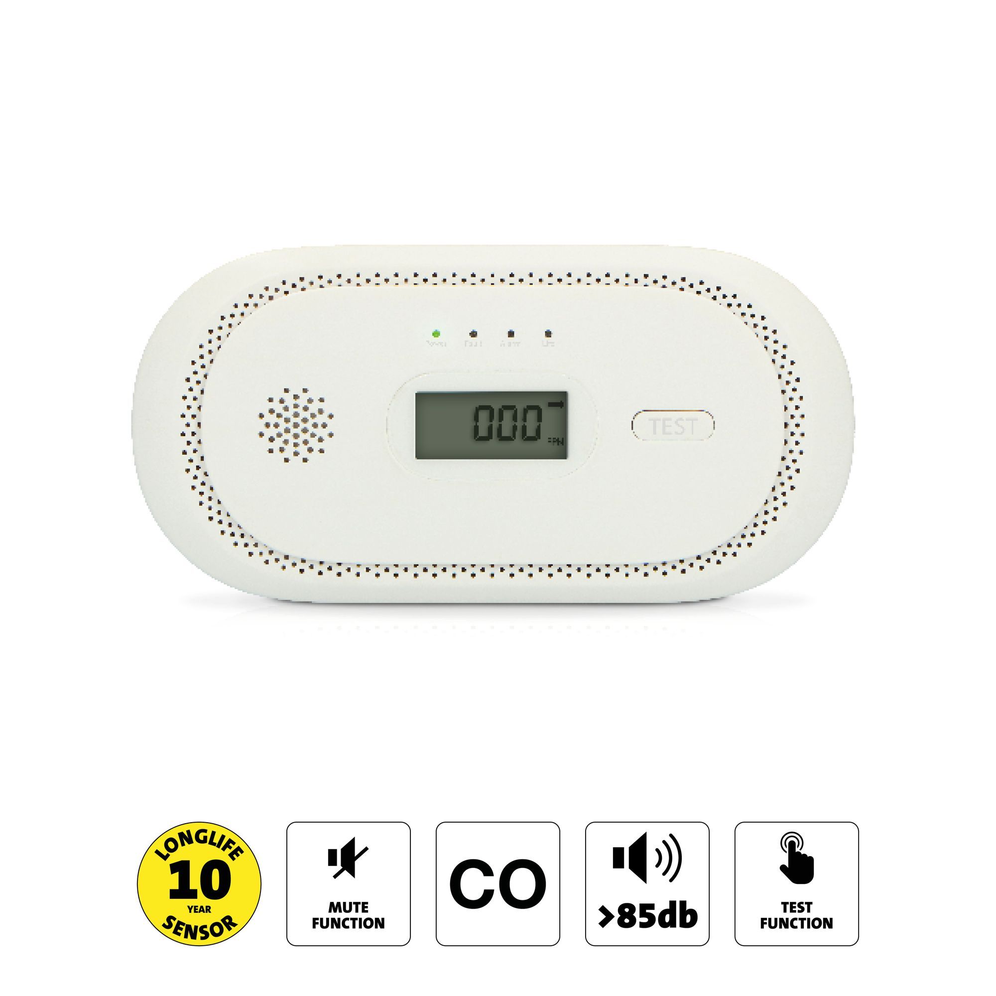 Alecto COA2650 Kohlenmonoxidmelder