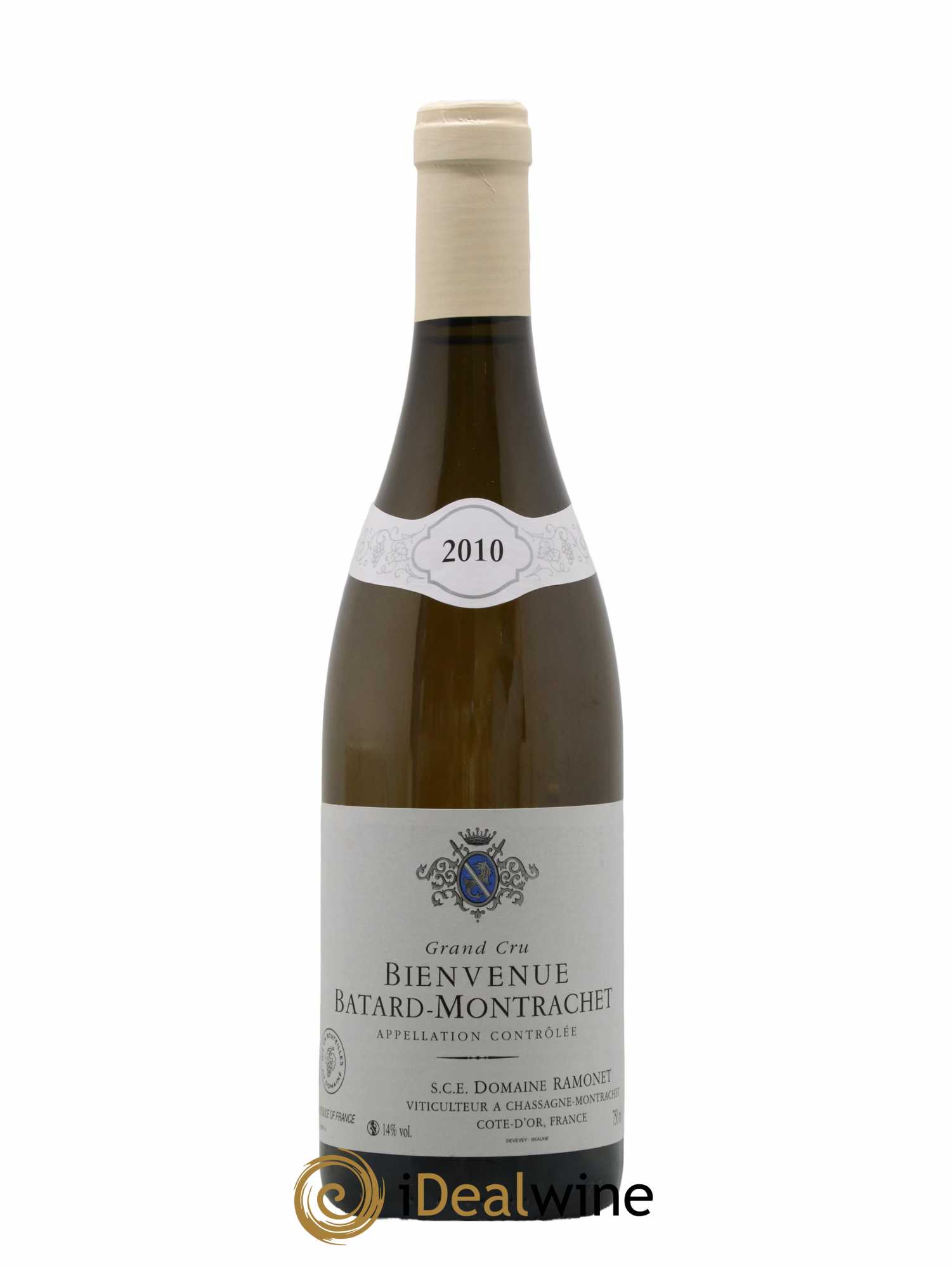 Bienvenues-Bâtard-Montrachet Grand Cru Ramonet (Domaine)  2010 - Lot de 1 Bouteille