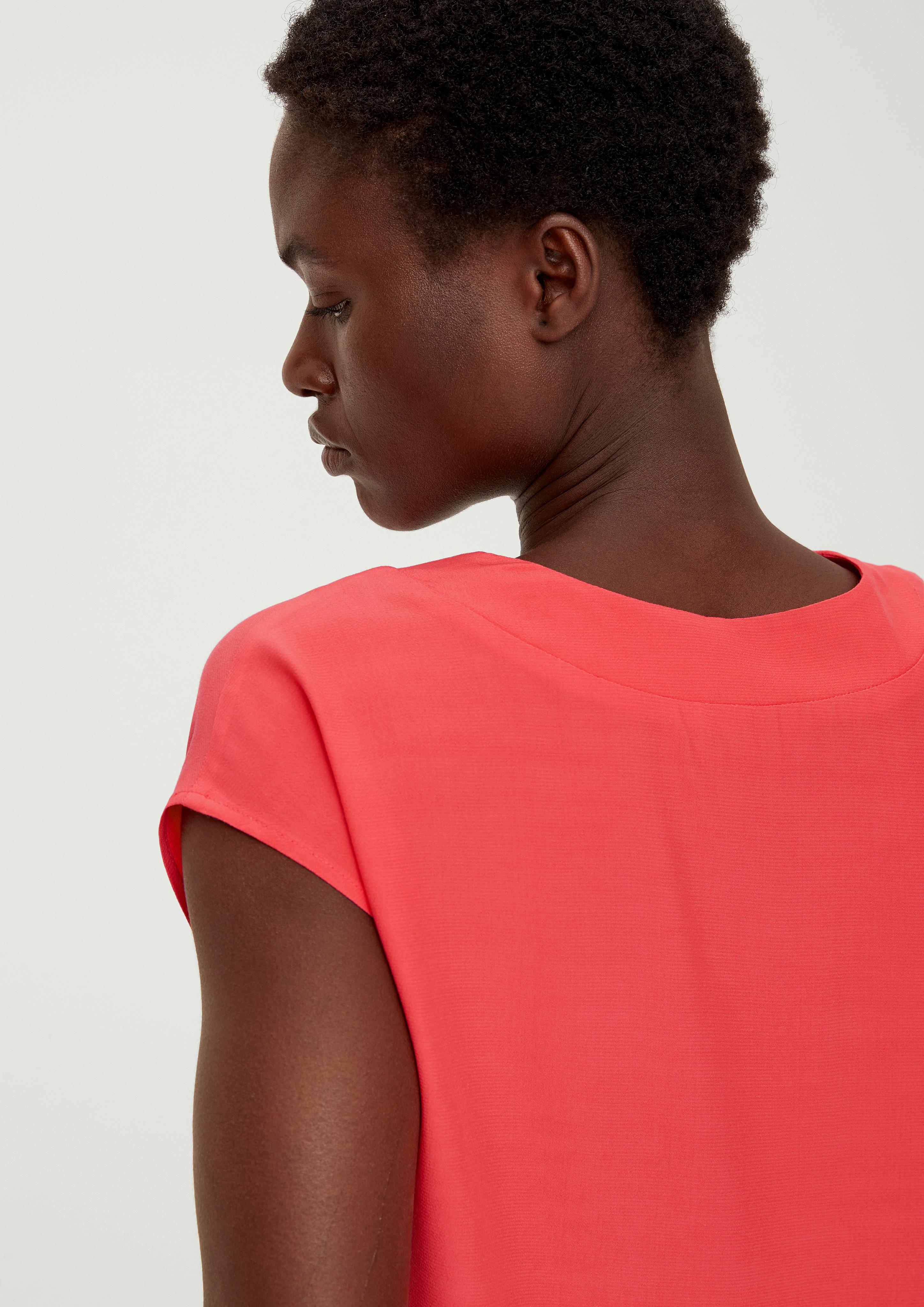 Viskosebluse mit V-Ausschnitt  2130213-4515