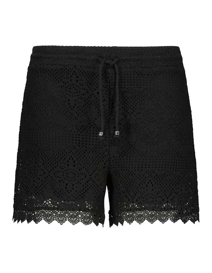 Damen Shorts - Häkelspitze