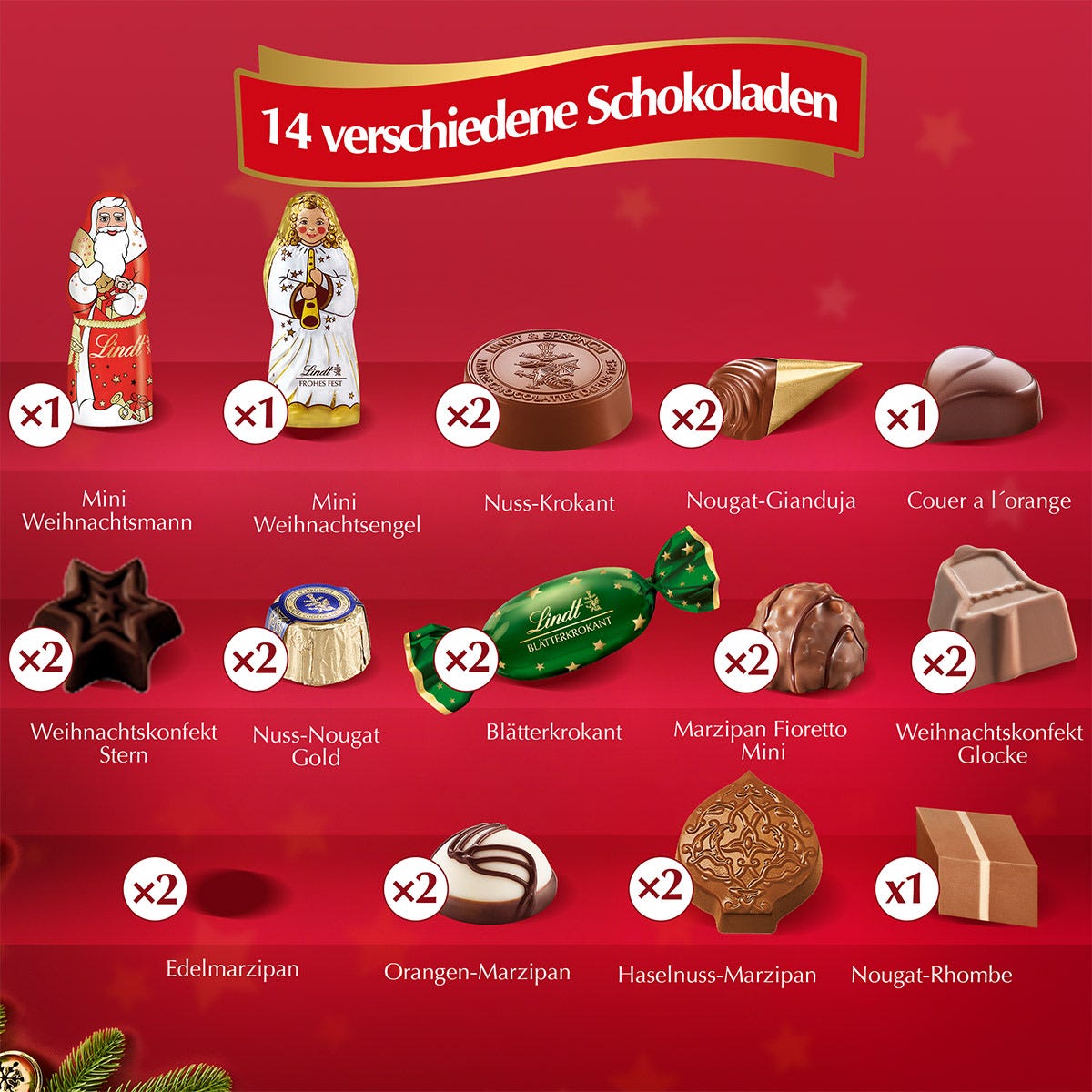 Erwachsenen Adventskalender, 265g