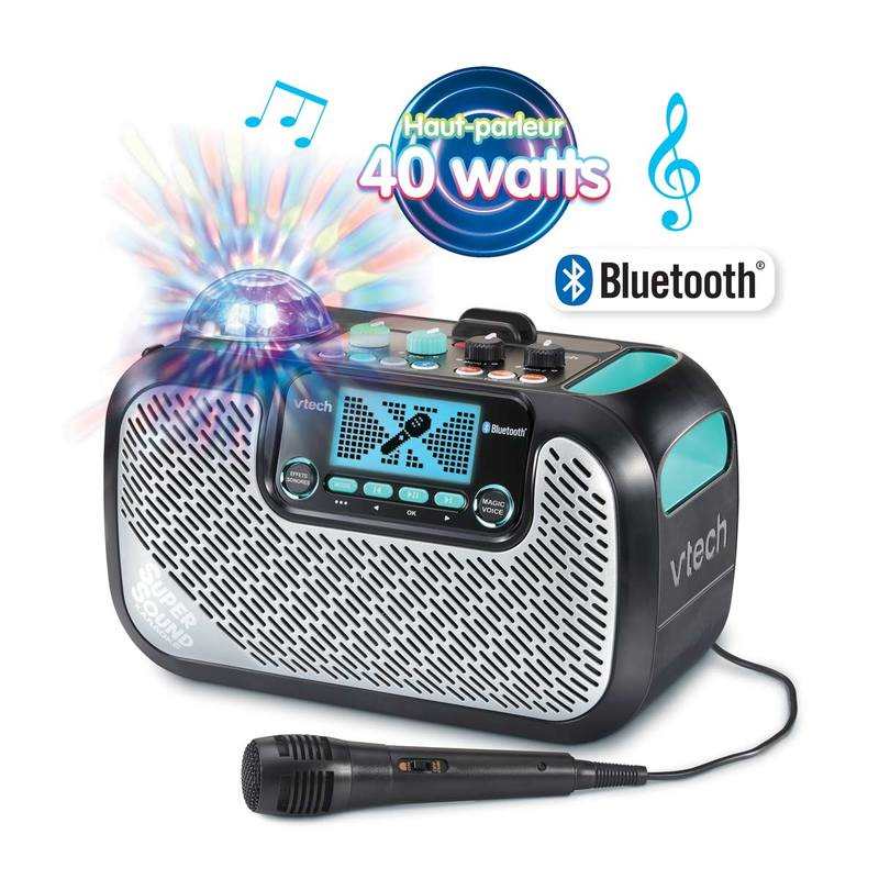 Boombox Supersound karaoké Vtech