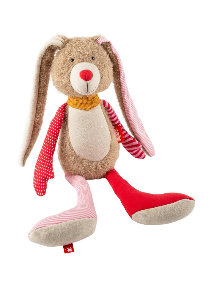 Sigikid Kuscheltier Hase Patchwork Sweety in rosa/braun günstig kaufen onesize