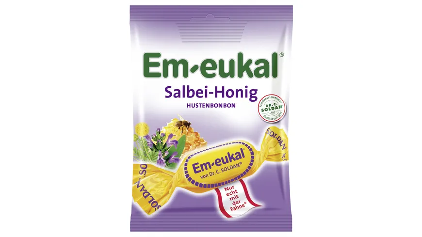 Em-eukal Salbei-Honig Hustenbonbons zuckerhaltig 75 g
