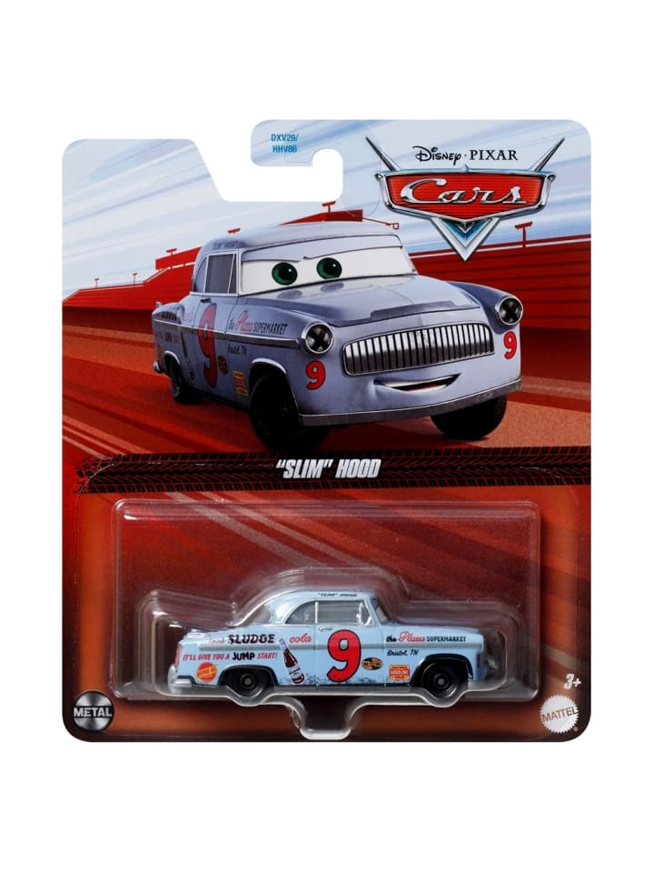 Disney Cars Slim Hood | GBY19 | Disney Cars | Die-Cast 1:55 | Fahrzeug Auto günstig kaufen onesize