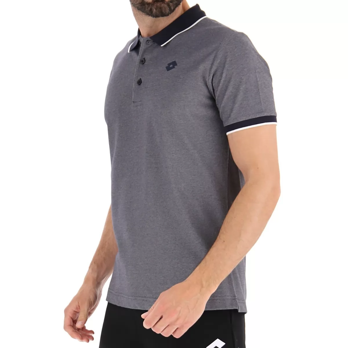 POLO TRIČKO FIRENZE TMAVĚ MODRÉ/ZÁŘIVĚ BÍLÉ