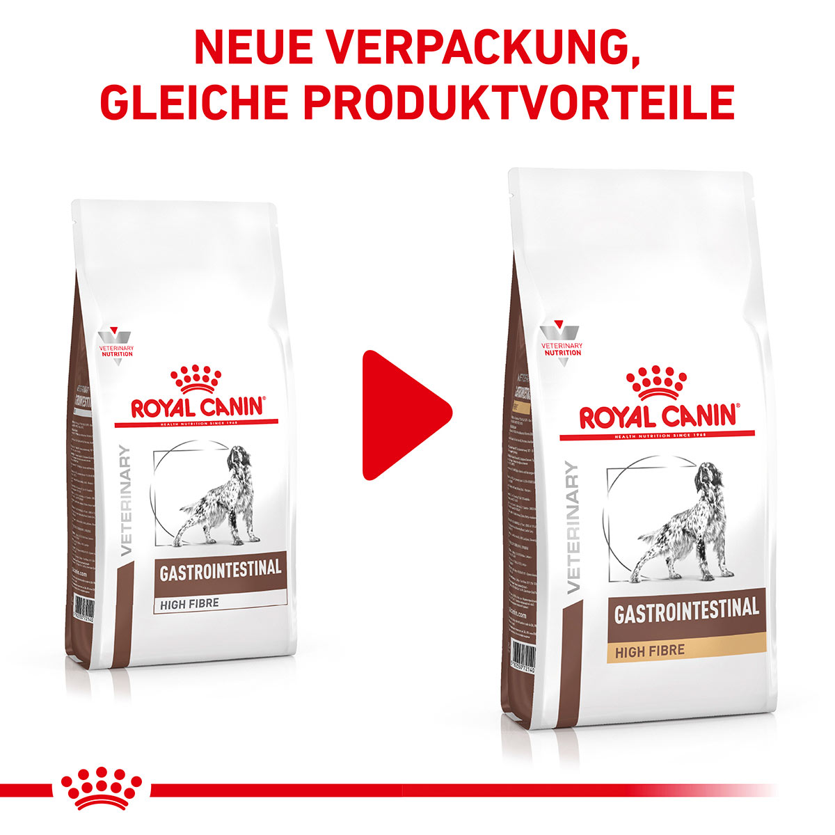 ROYAL CANIN Veterinary GASTROINTESTINAL HIGH FIBRE Trockenfutter für Hunde