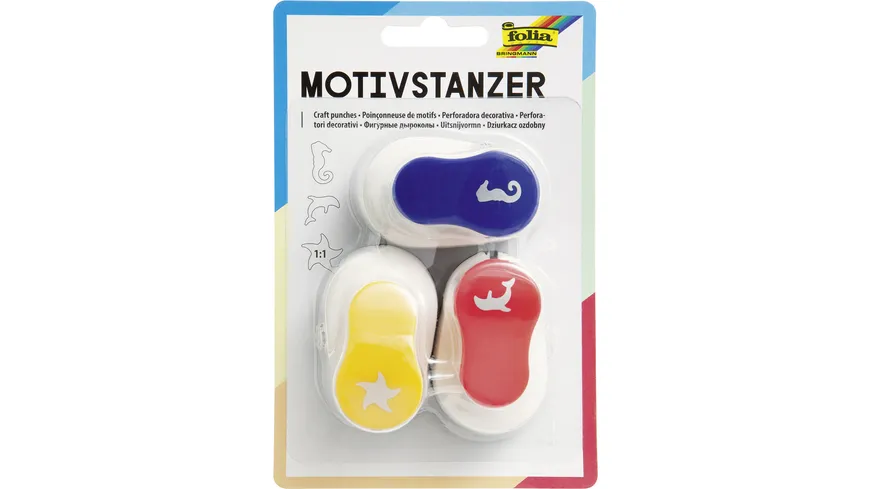 folia Motivstanzer Ganzjahresmotive sortiert