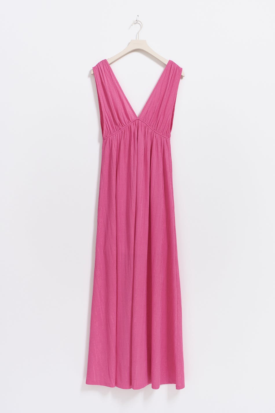 Deep v maxi dress