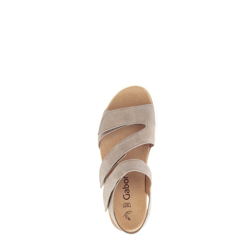 Gabor fashion Plateau Sandale beige