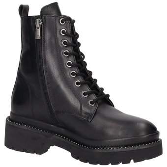 Inuovo Schnür Boots in schwarz