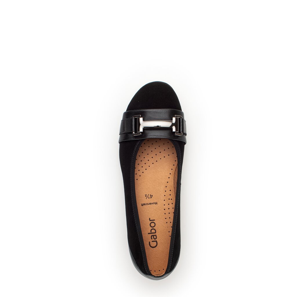 Gabor fashion Sportliche Ballerina schwarz