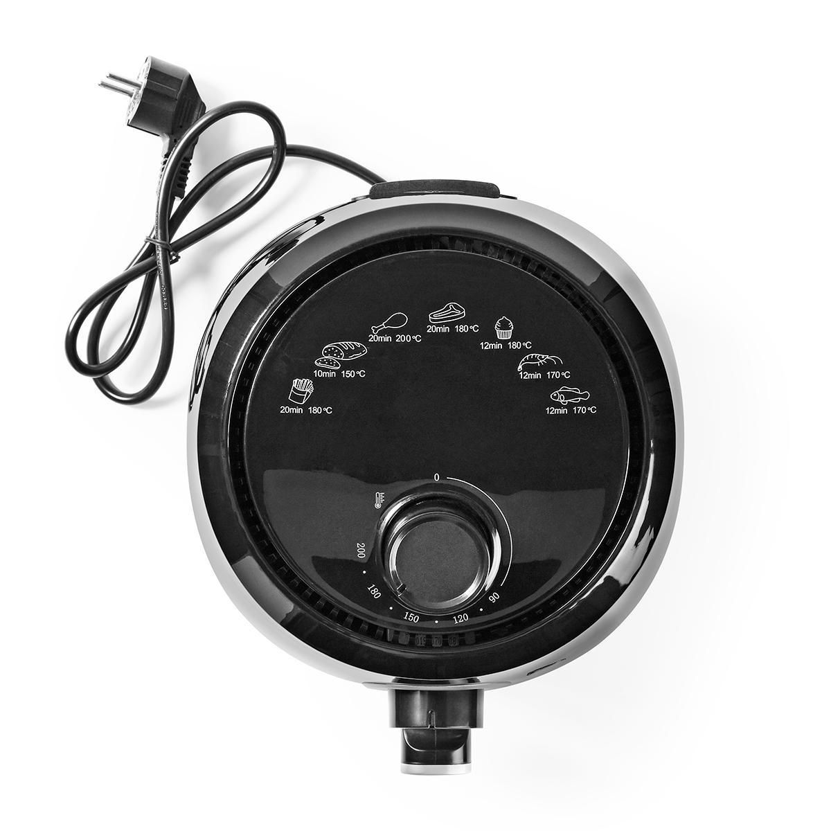 Nedis KAAF120FBK Heißluft Friteuse