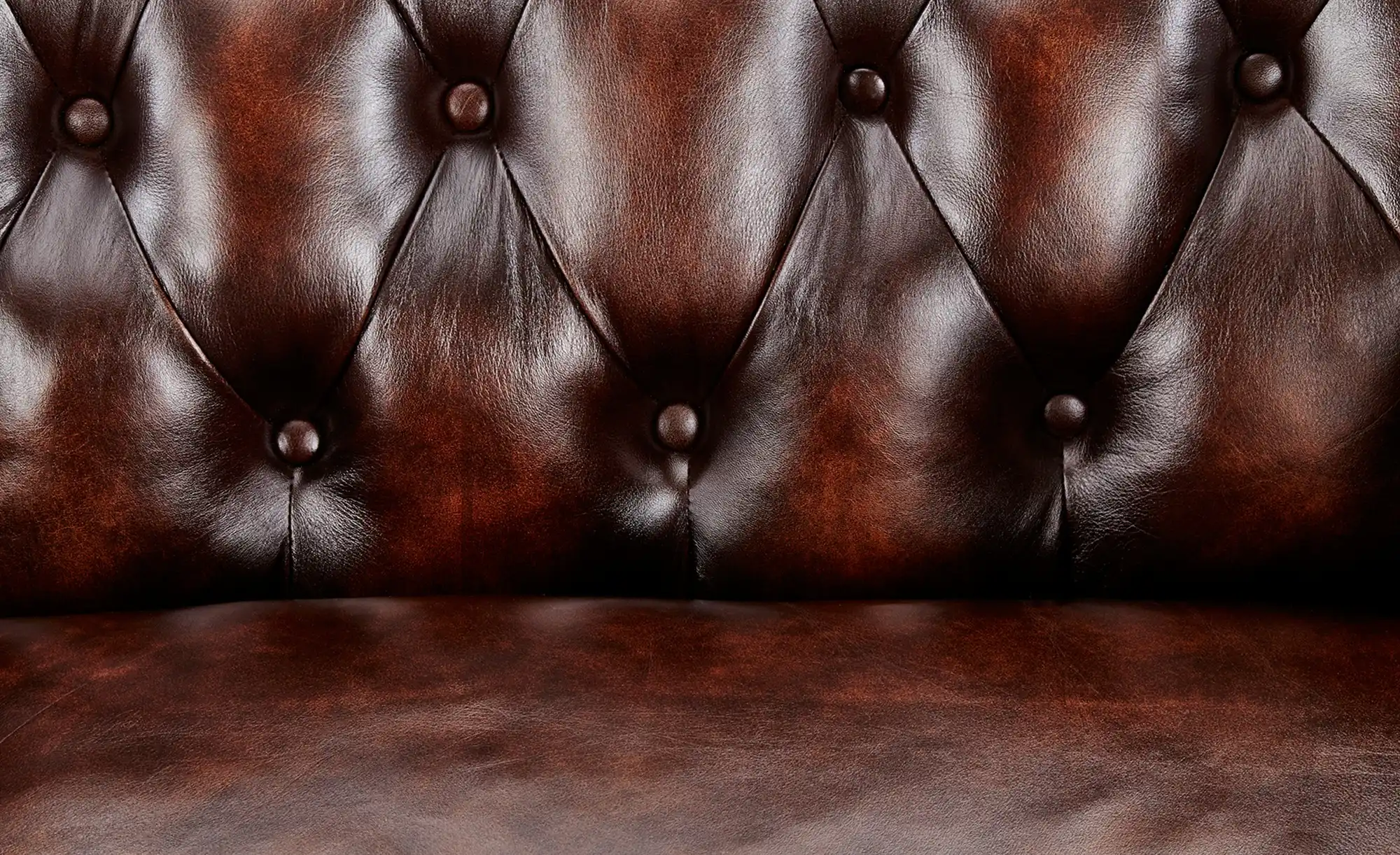 Primo Sofa im Vintagelook Chesterfield