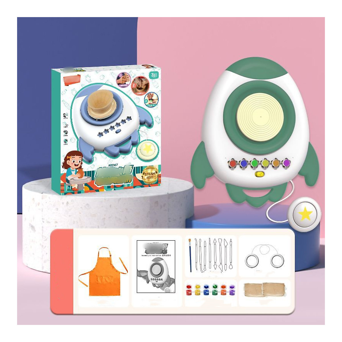 Töpferspielzeug für Kinder Clay Machine für Kinder