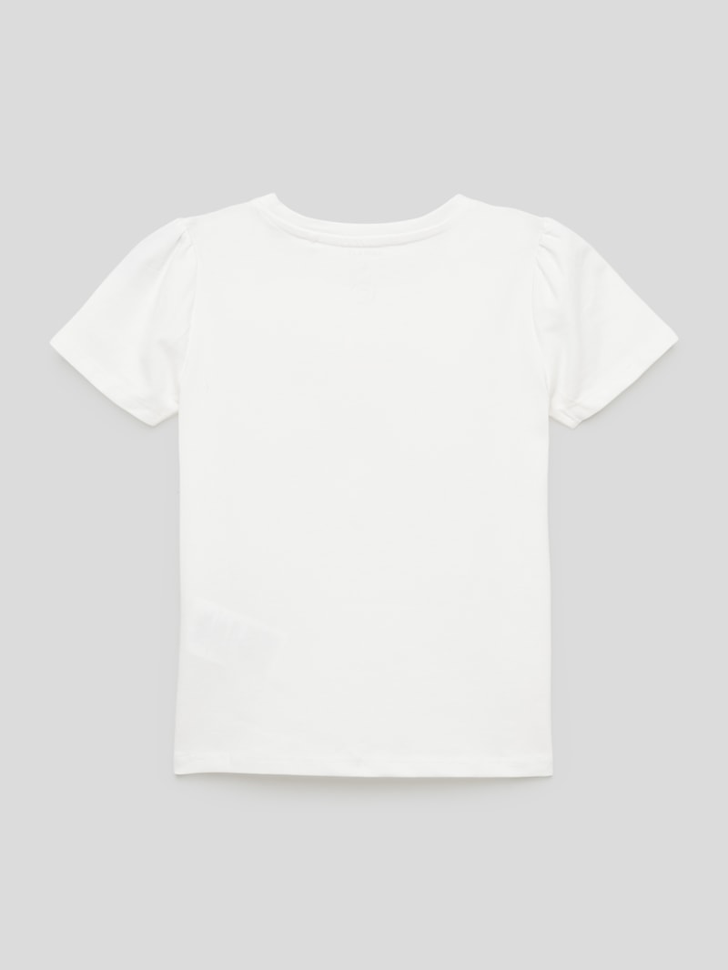 T-Shirt mit Motiv-Print in offwhite