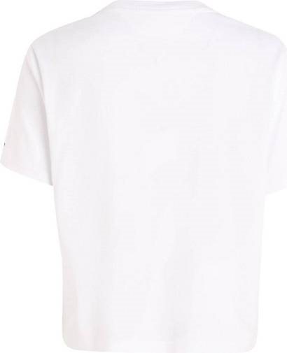 TOMMY-JEANS Damen T-Shirt LUXE 2 Classic Fit