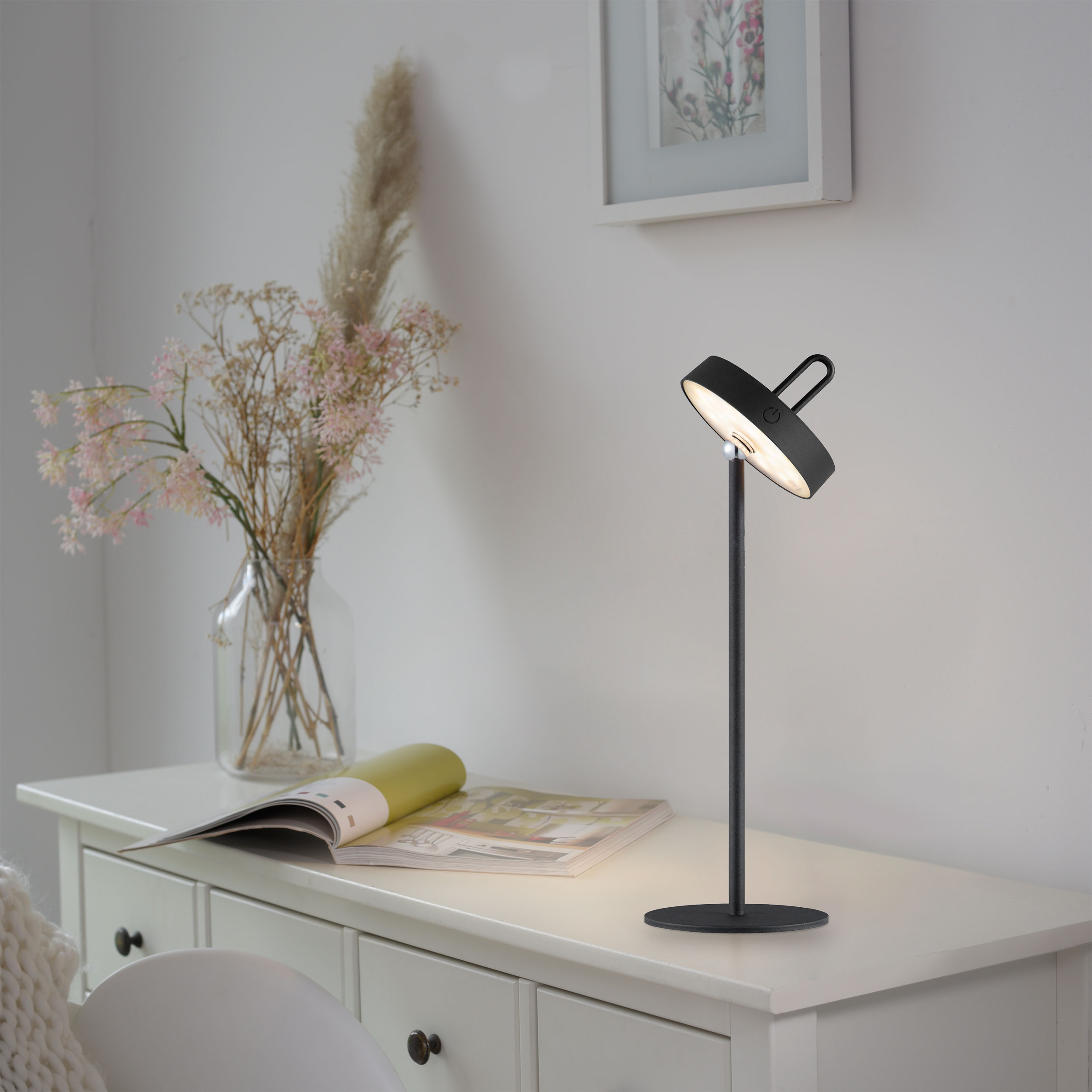JUST LIGHT.LED-Akku-Tischleuchte 1flg