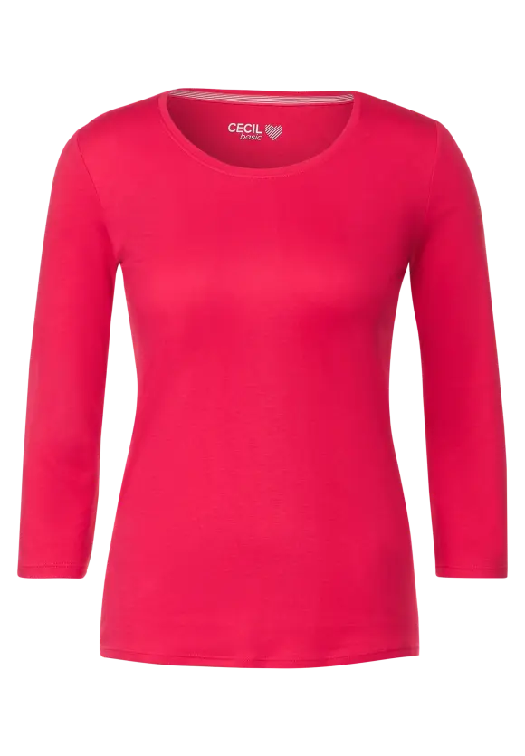 CECIL Basic Shirt mit Rundhals
