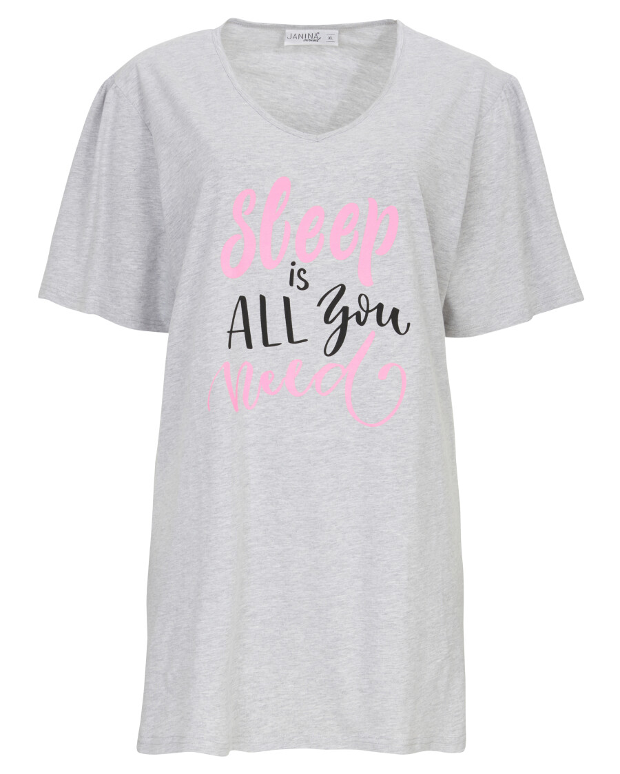 Bigshirt mit Schriftzug