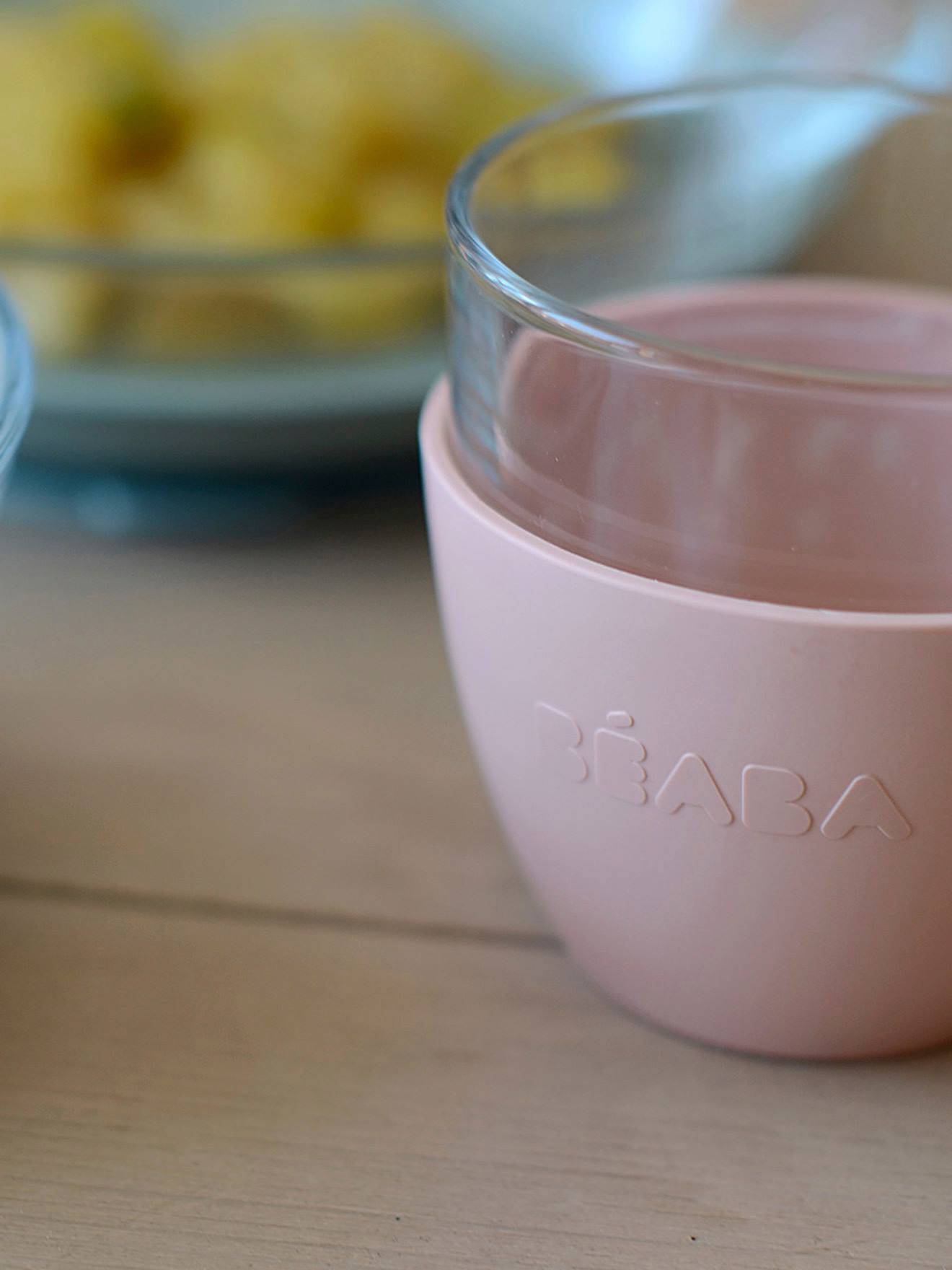Coffret repas en verre BEABA X DURALEX bleu