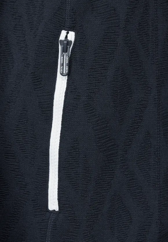 CECIL Jacquard Sweatjacke