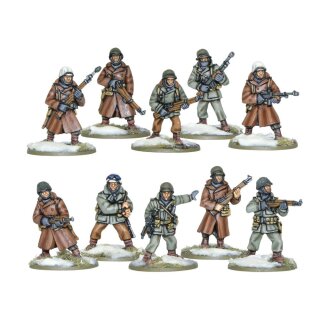 US Army Infantry Squad in Winter Clothing