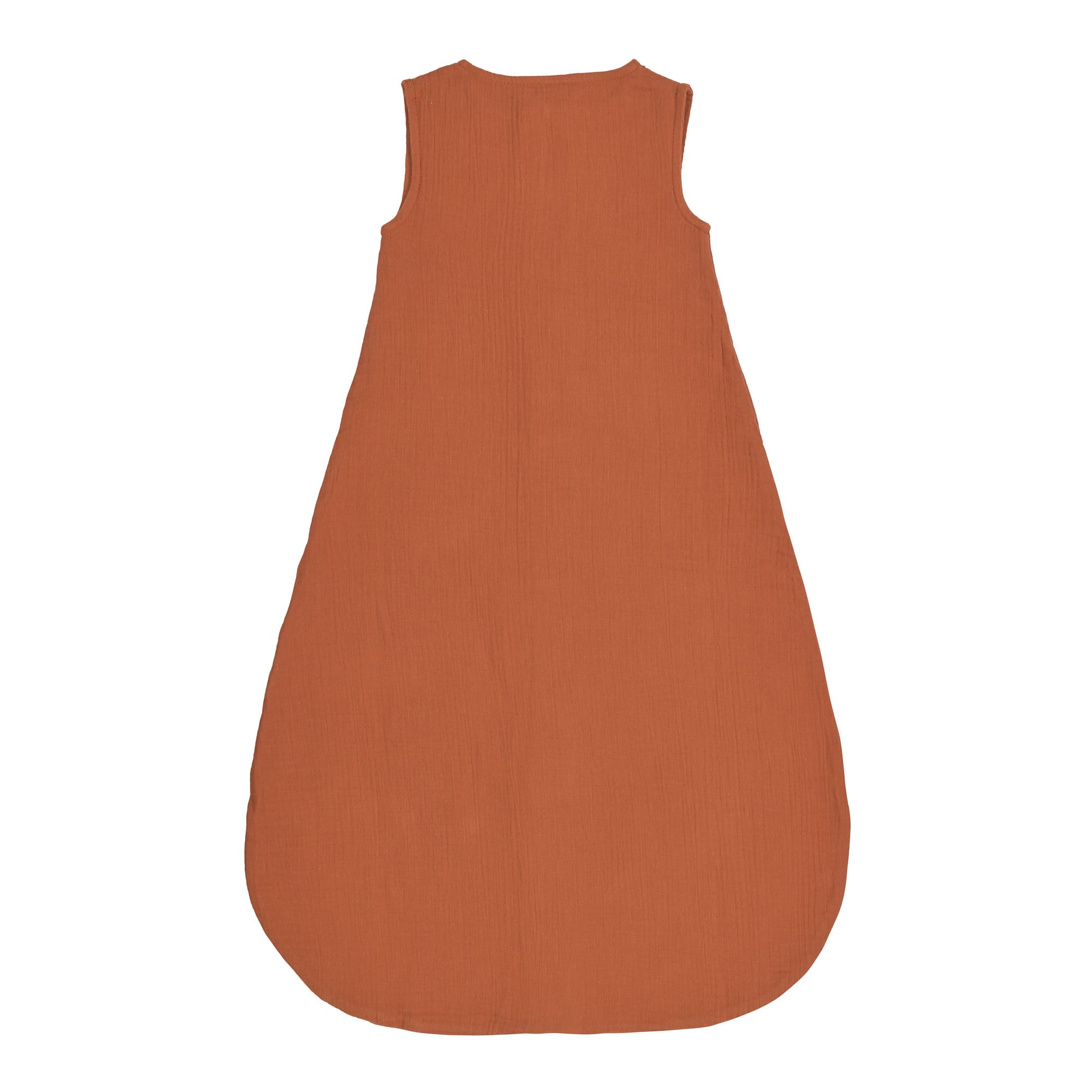 Baby Sommerschlafsack Tog 1 - Bio Baumwolle, Rostrot