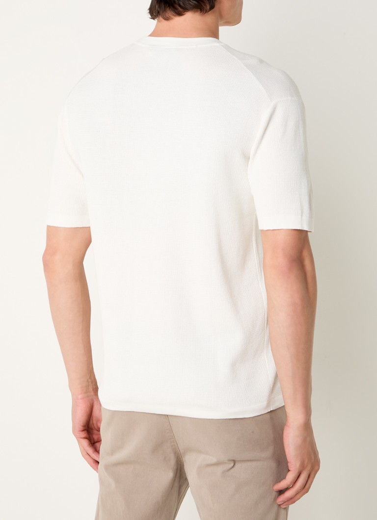 T-shirt girocollo in maglia fine DRYKORN Derico