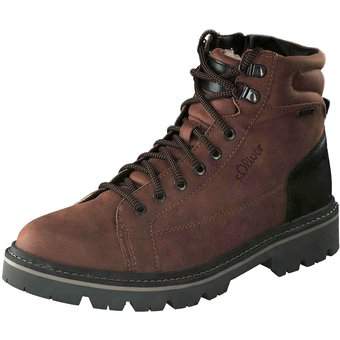 s.Oliver Schnür Boots in braun