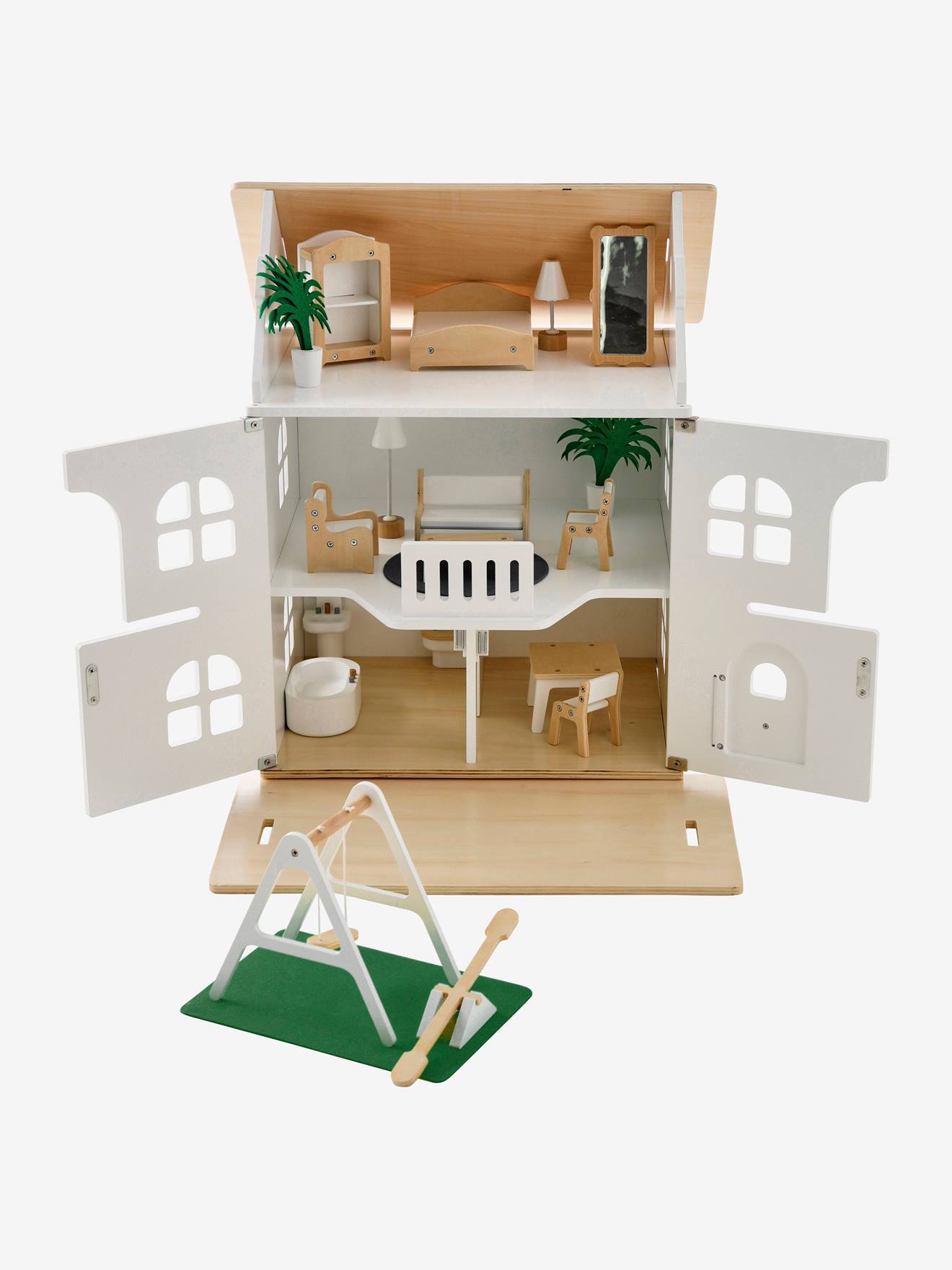 Maison romantique des amis des petits + mobilier en bois FSC® blanc