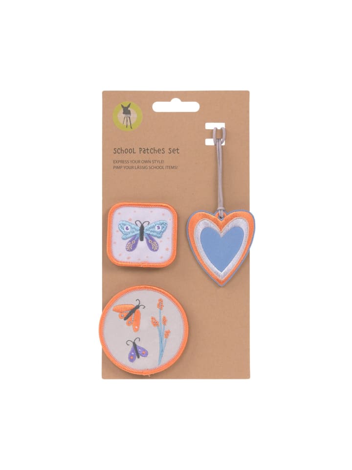 Lässig Lässig Anhänger & Patches - Schul Set Unique, Butterfly günstig kaufen onesize