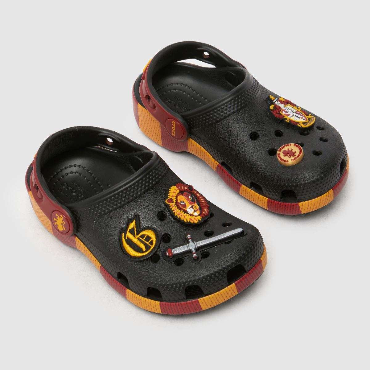 Črno-rdeči sandali Crocs Gryffindor Toddler