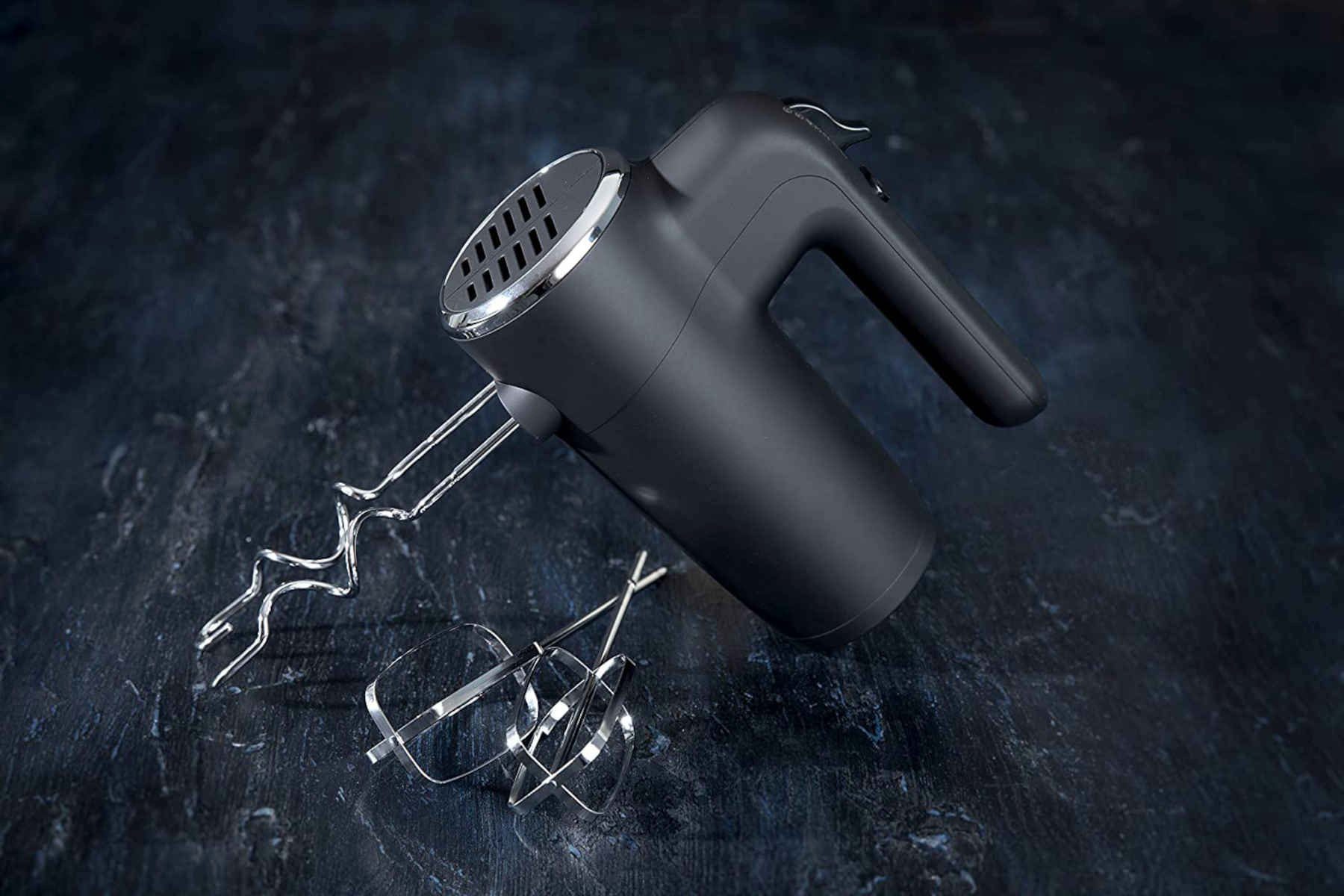GASTRONOMA Handmixer 18200001 Handrührgerät Matt Schwarz