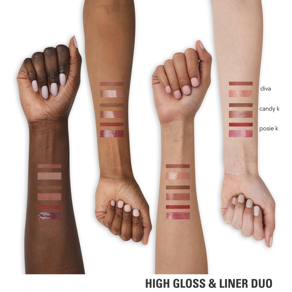 kylie by kylie jenner Coffret cadeau Diva Gloss and Liner Duo Produits lèvres