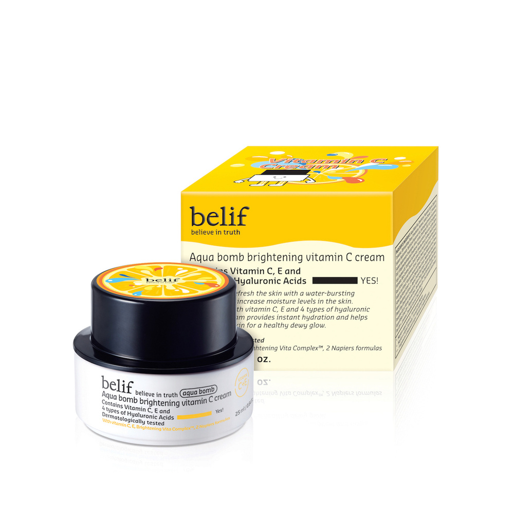 belif AQUA BOMB BRIGHTENING VITAMIN C CREAM MINI Crème Visage